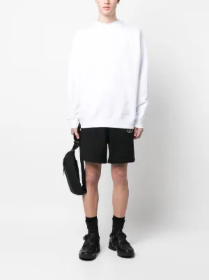 パーカー・フーディ Moschino Black Cotton Sweatshirt Big Zip Jacket Logo Sweatshirt Hoody Black Gold 38 XS S | 14269
