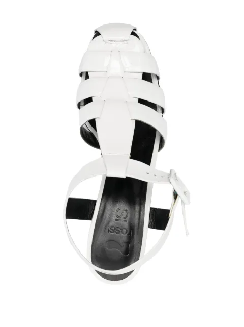 Sergio Rossi closed-toe leather sandals B02790MMVV25 - 3
