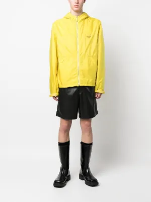 プラダスポーツ フード付きベージュ・ライトグリーンジャンパー Prada（プラダ）メンズ フード付きジャケット - FARFETCH