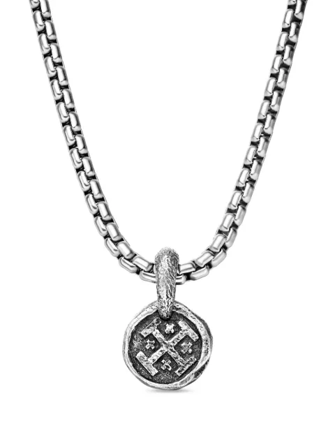 David Yurman pendentif Shipwreck Coin en argent sterling (17 mm)