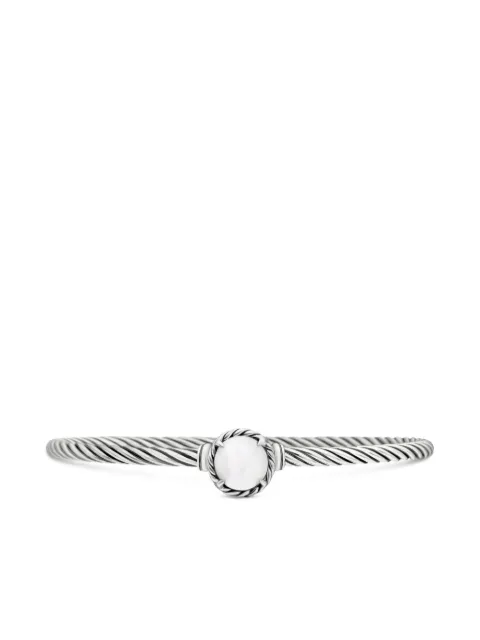 David Yurman pulsera Petite Chatelaine en plata de ley de 3mm