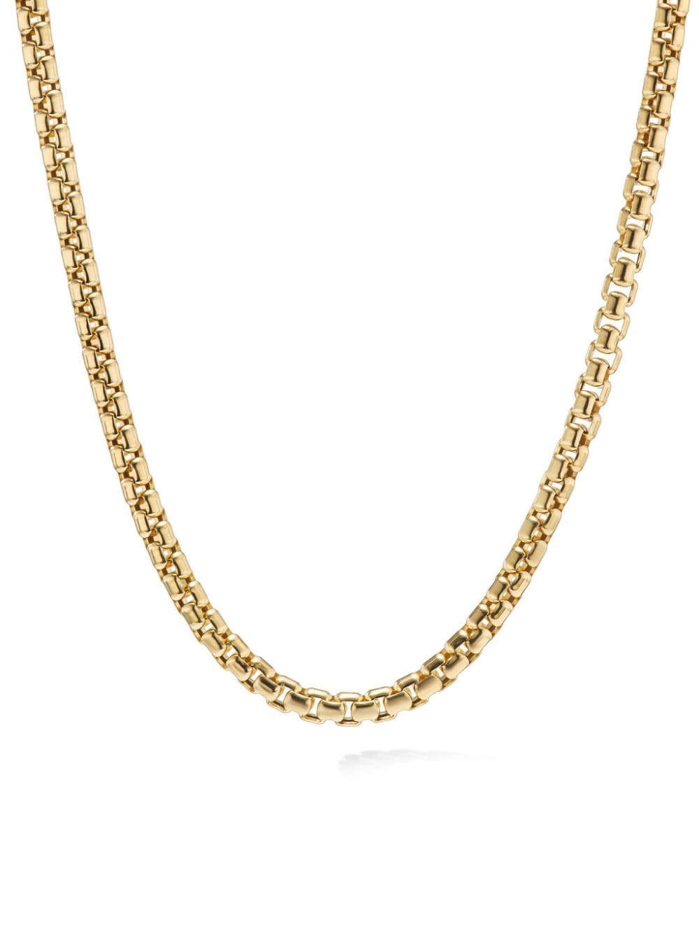 18kt yellow gold Box Chain necklace