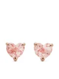 David Yurman 18kt rose gold Chatelaine Heart stud earrings (8mm) - Pink