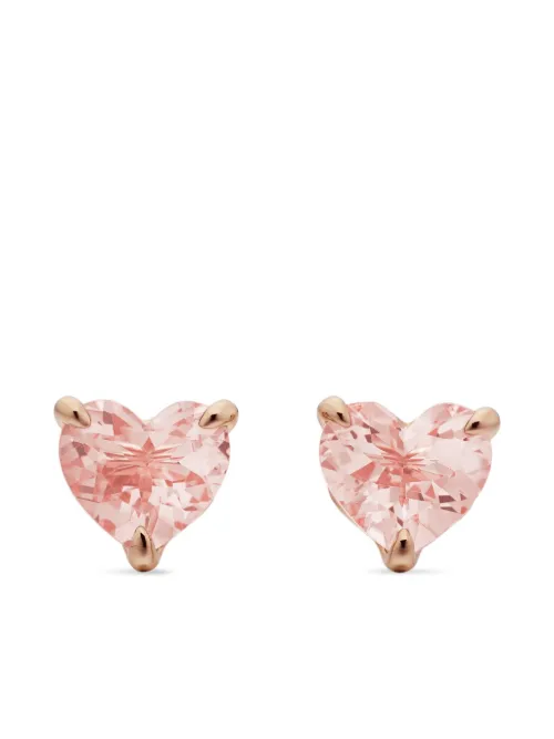 Puces d'oreilles Chatelaine Heart en or 18ct (8 mm) - David Yurman - Modalova