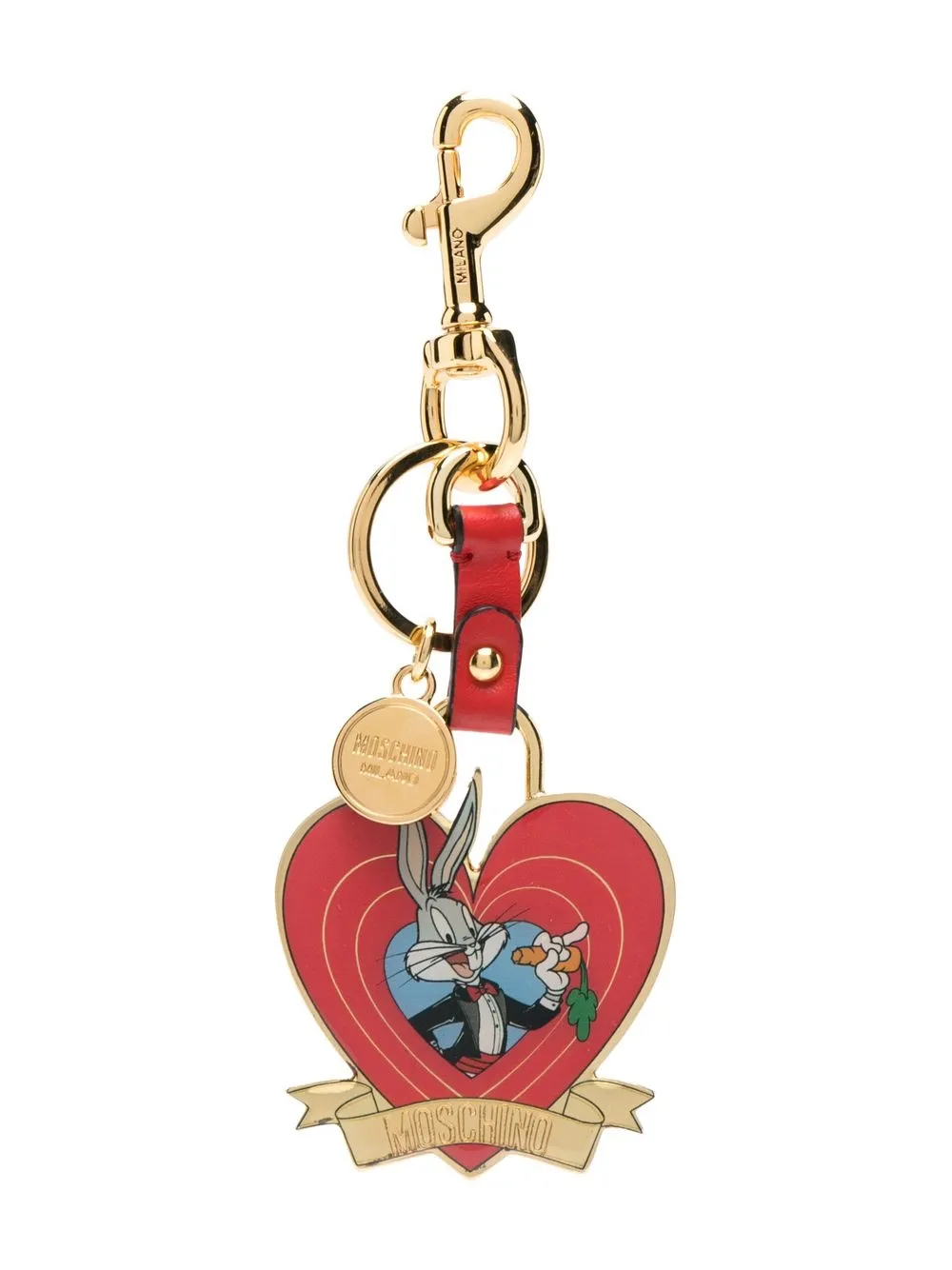 

Moschino llavero Bugs Bunny - Rojo