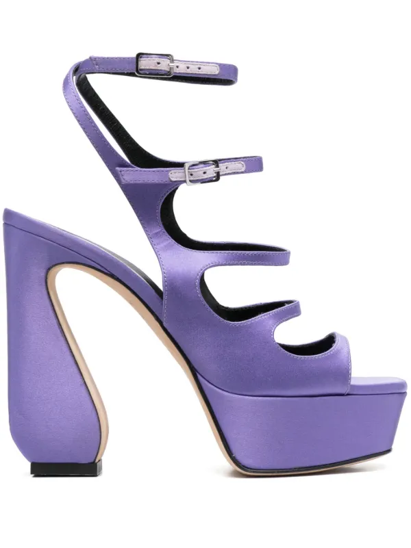 Sergio Rossi ストラップ サンダル | パープル | FARFETCH JP