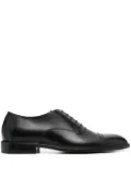 Sergio Rossi low-block heel derby shoes - Black