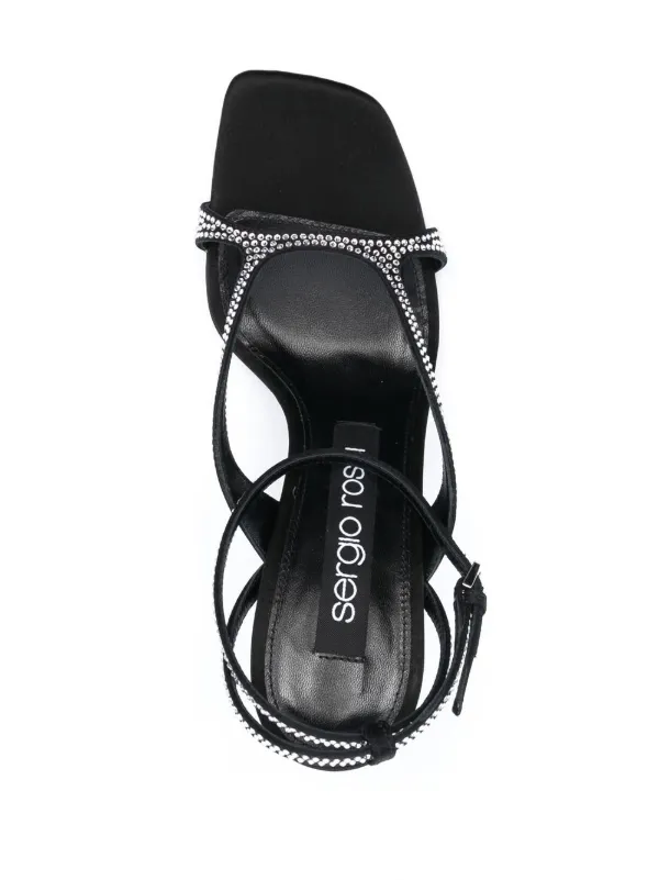 Sandals Black High heel: 95mm, sr Aracne | Sergio Rossi