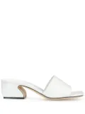 Sergio Rossi SR Rossi 45mm leather mules - White