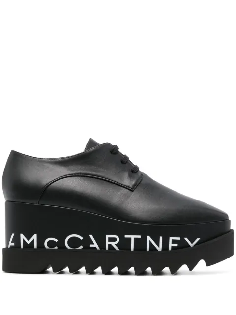 Stella McCartney Elyse logo-print platform shoes