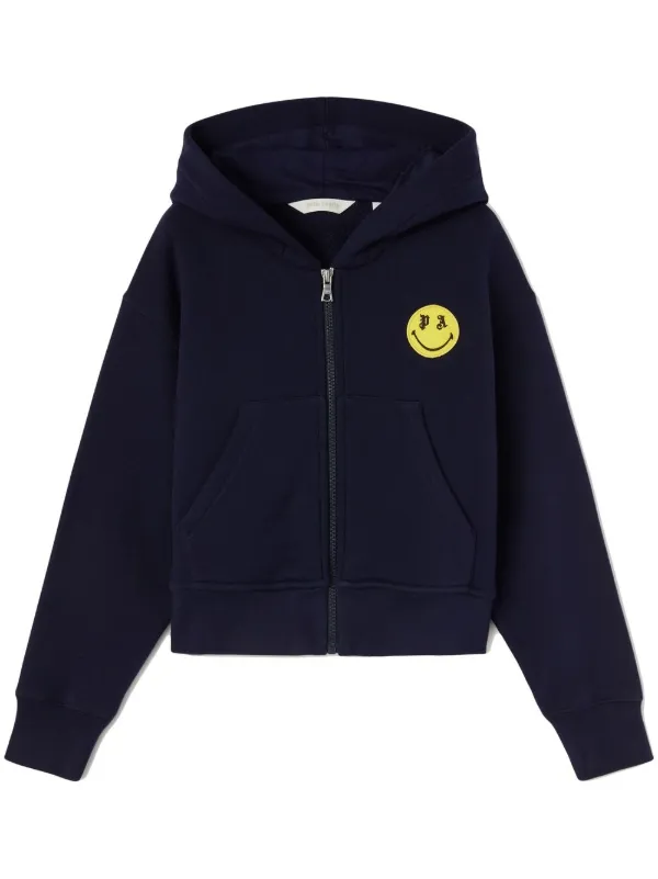 Palm angels on sale smiley hoodie