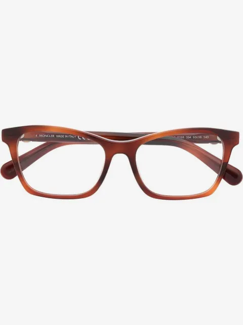Moncler Eyewear очки в оправе черепаховой расцветки