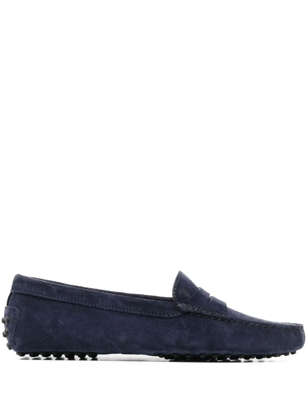 

Tod's suede slip-on loafers - Blue