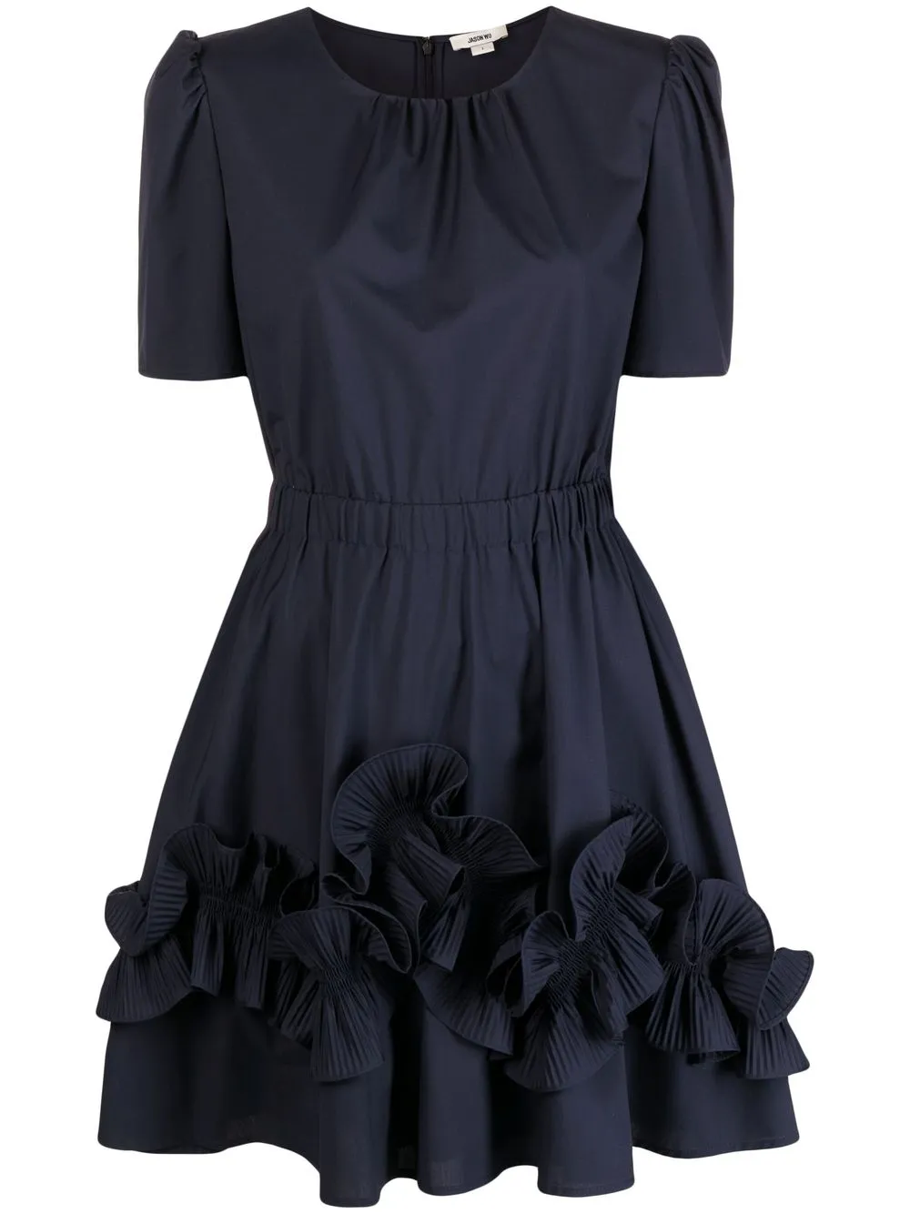 

Jason Wu ruffle-hem-detail minidress - Blue