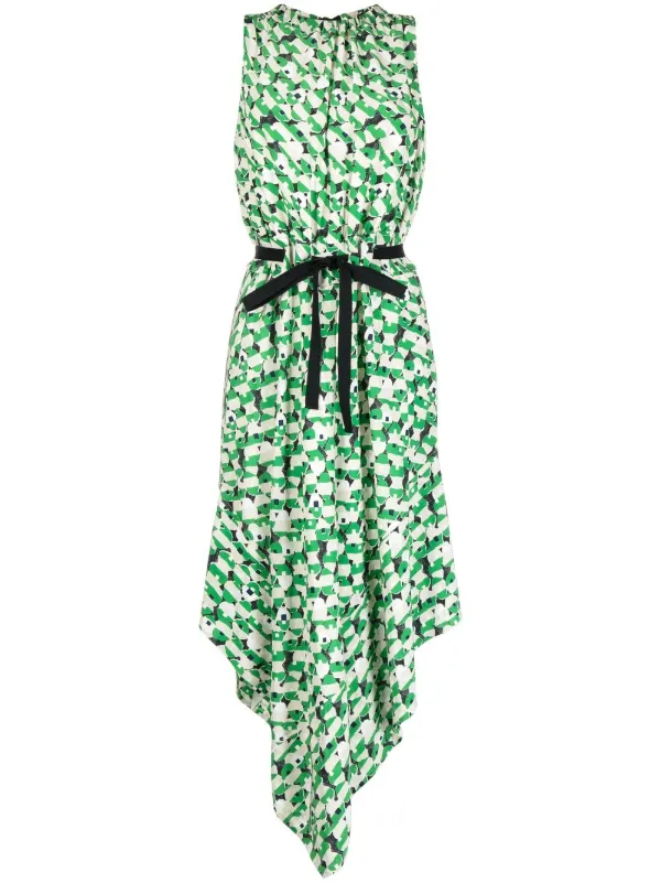 Jason wu deals green silk dress