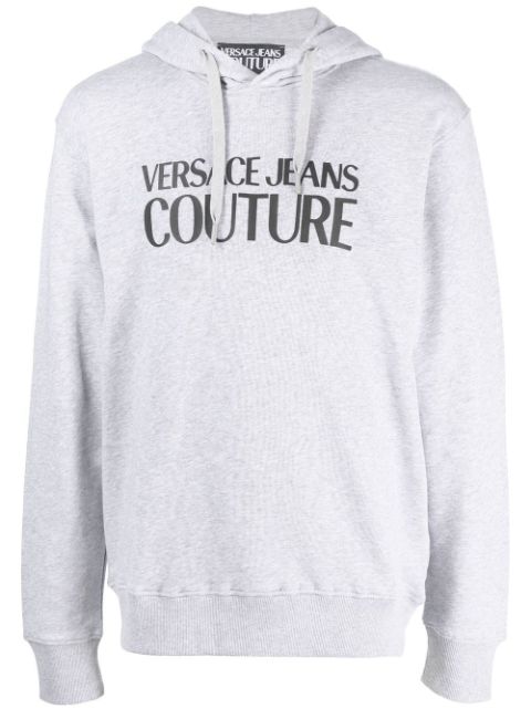 Versace Jeans Couture logo-print pullover hoodie Men