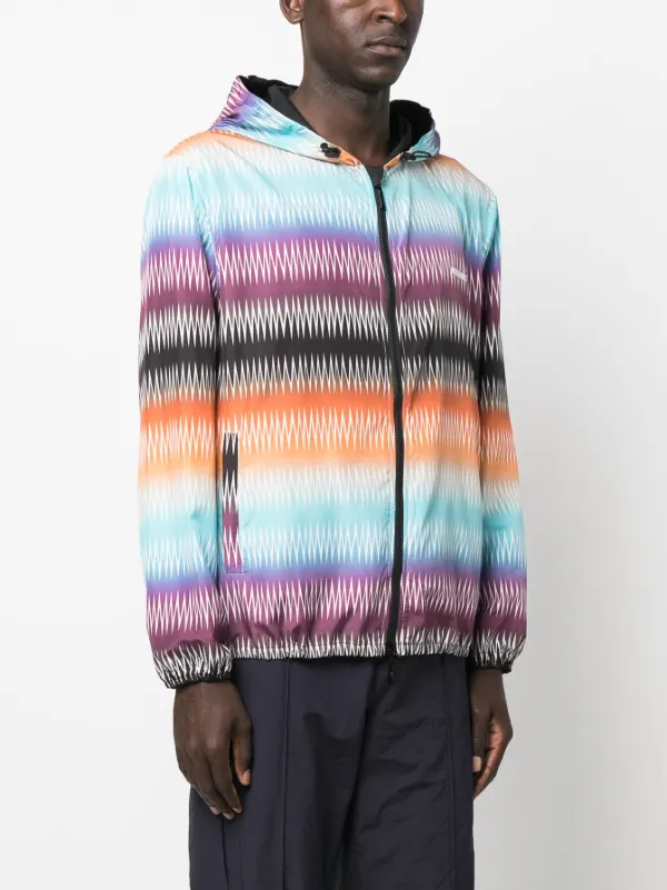 MISSONI Printed twill-paneled shell track jacket | THE OUTNET