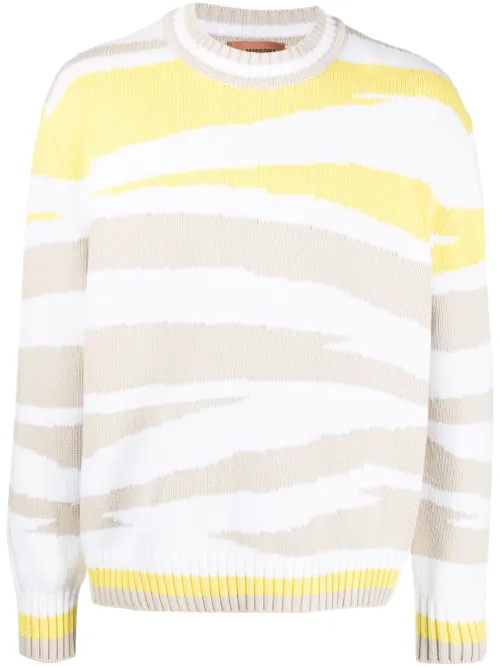 Pull à motif zébré - Missoni - Modalova