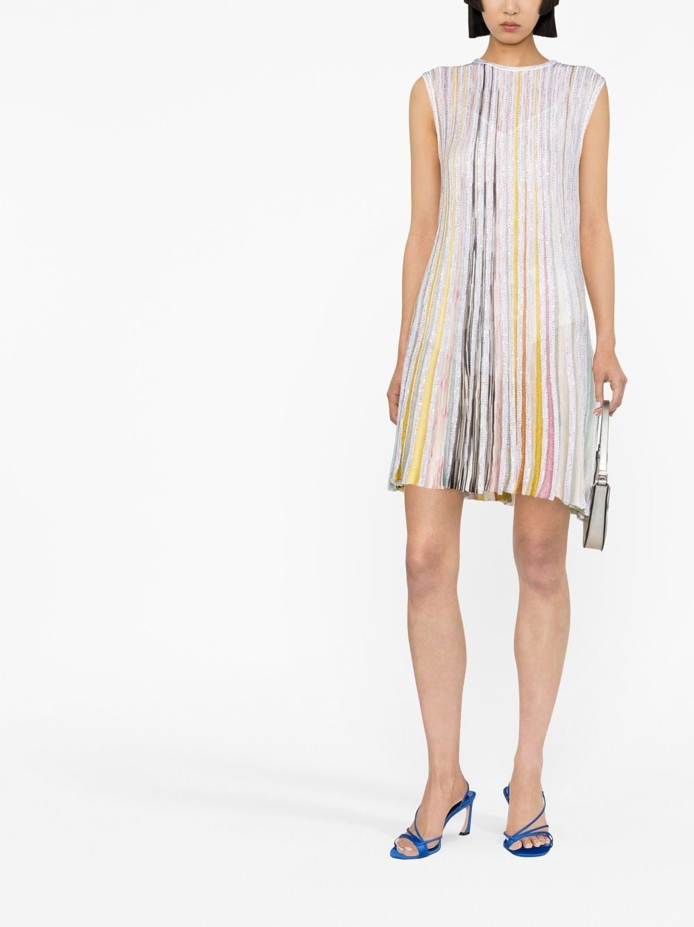 Image 2 of Missoni striped semi-sheer dress