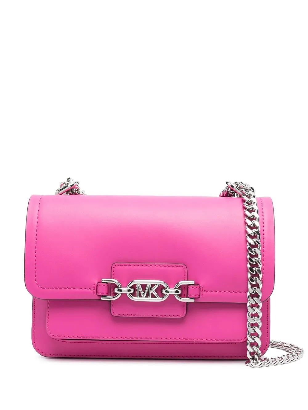 

Michael Kors leather foldover shoulder bag - Pink
