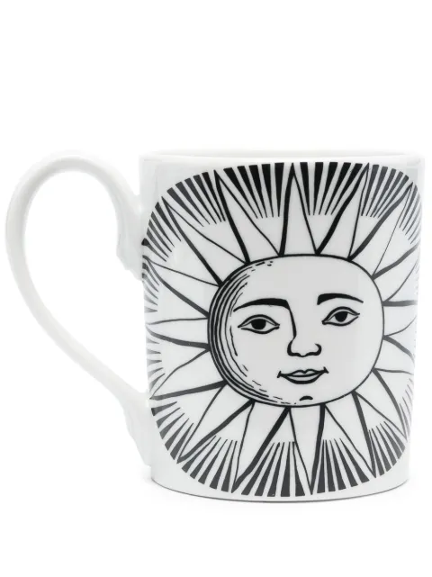 Fornasetti Sole porcelain mug