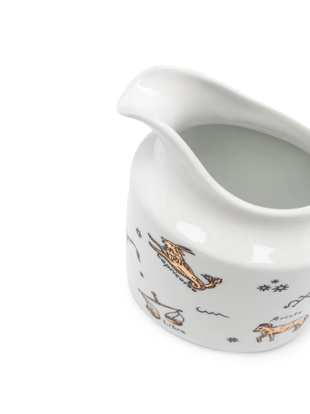 Fornasetti Astronomici Milk Jug In 黑色