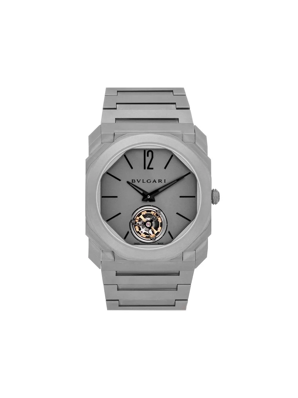 

Bvlgari 2022 pre-owned Octo Finissimo Tourbillon 40mm - Grey