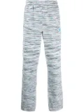 Missoni stripe-print cotton track pants - White