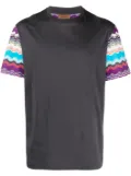 Missoni zigzag-print cotton T-shirt - Grey