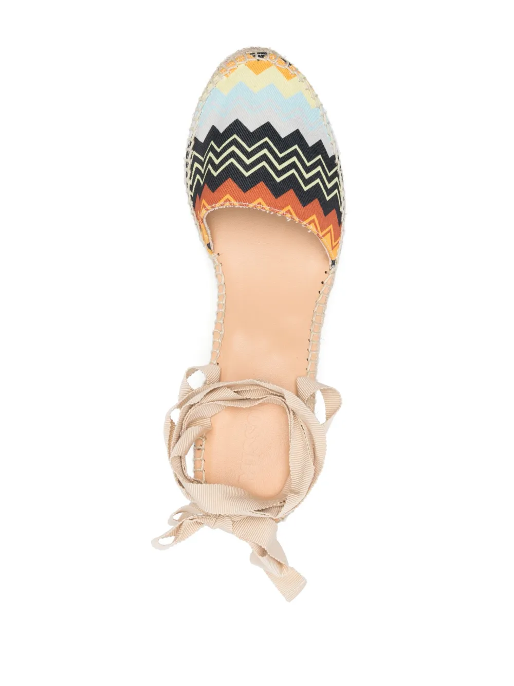 Missoni Zigzag Raffia 90mm Espadrilles Farfetch