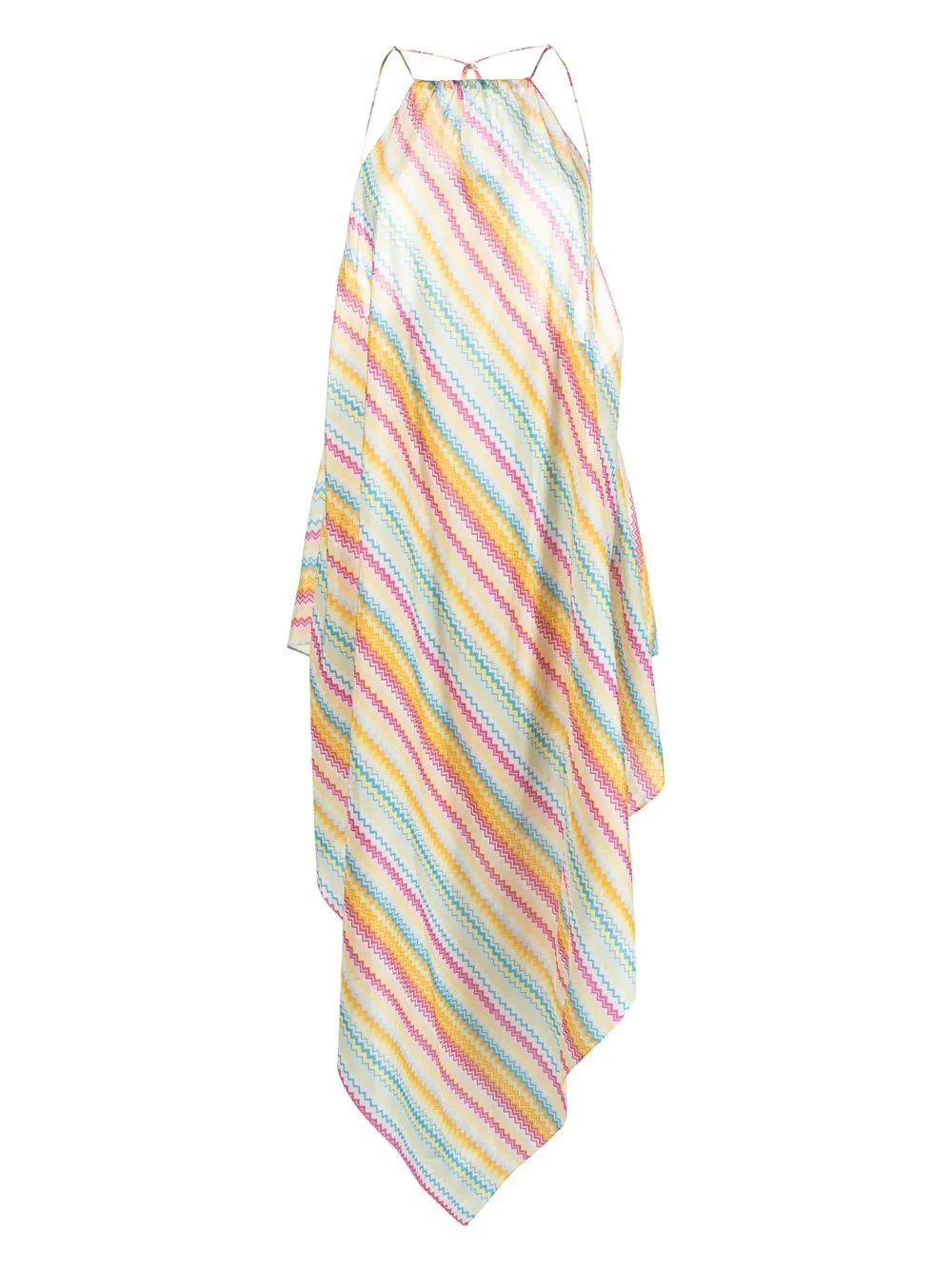 

Missoni zigzag-print beach dress - Yellow