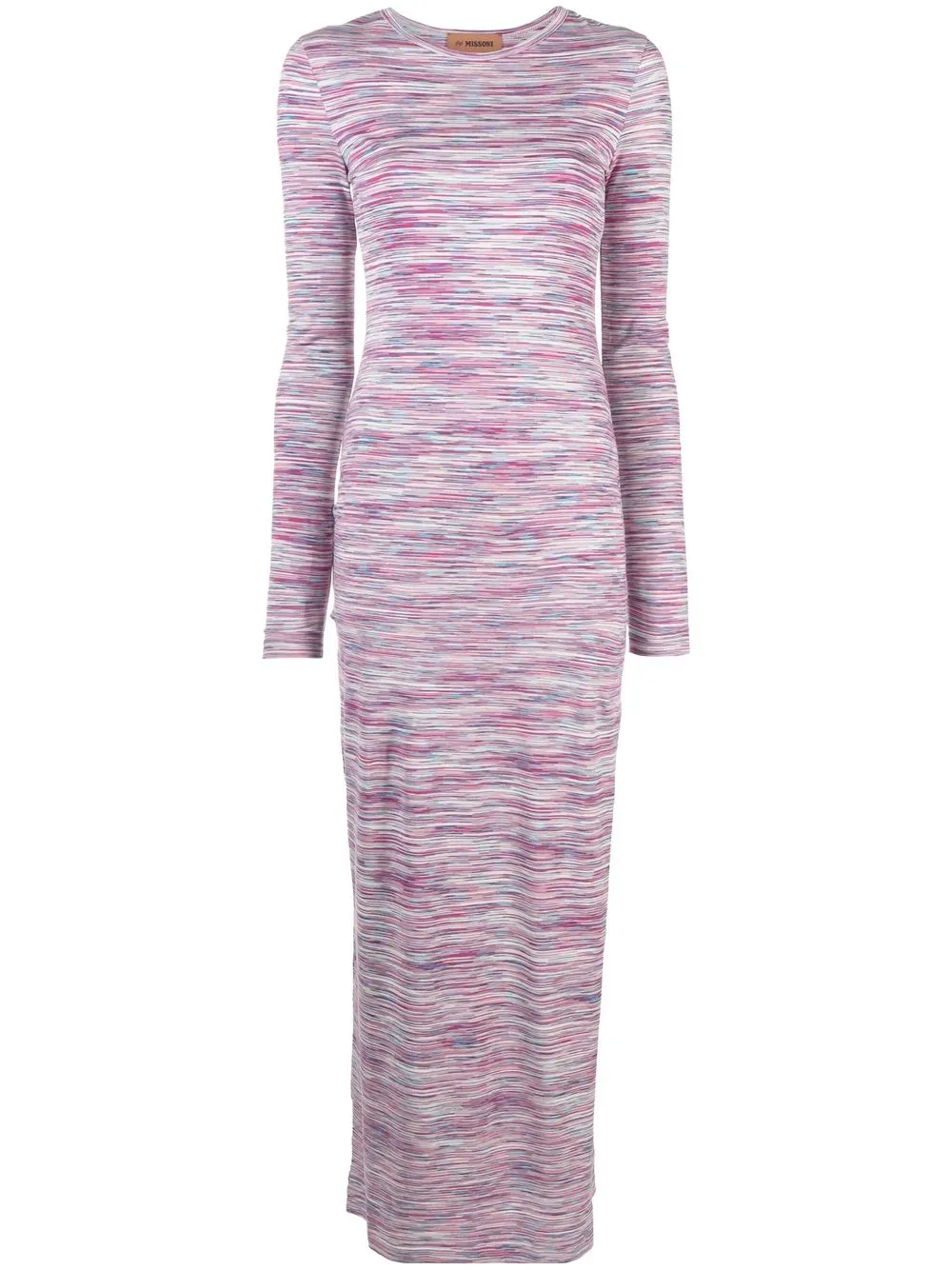 

Missoni melange-effect knit dress - Pink