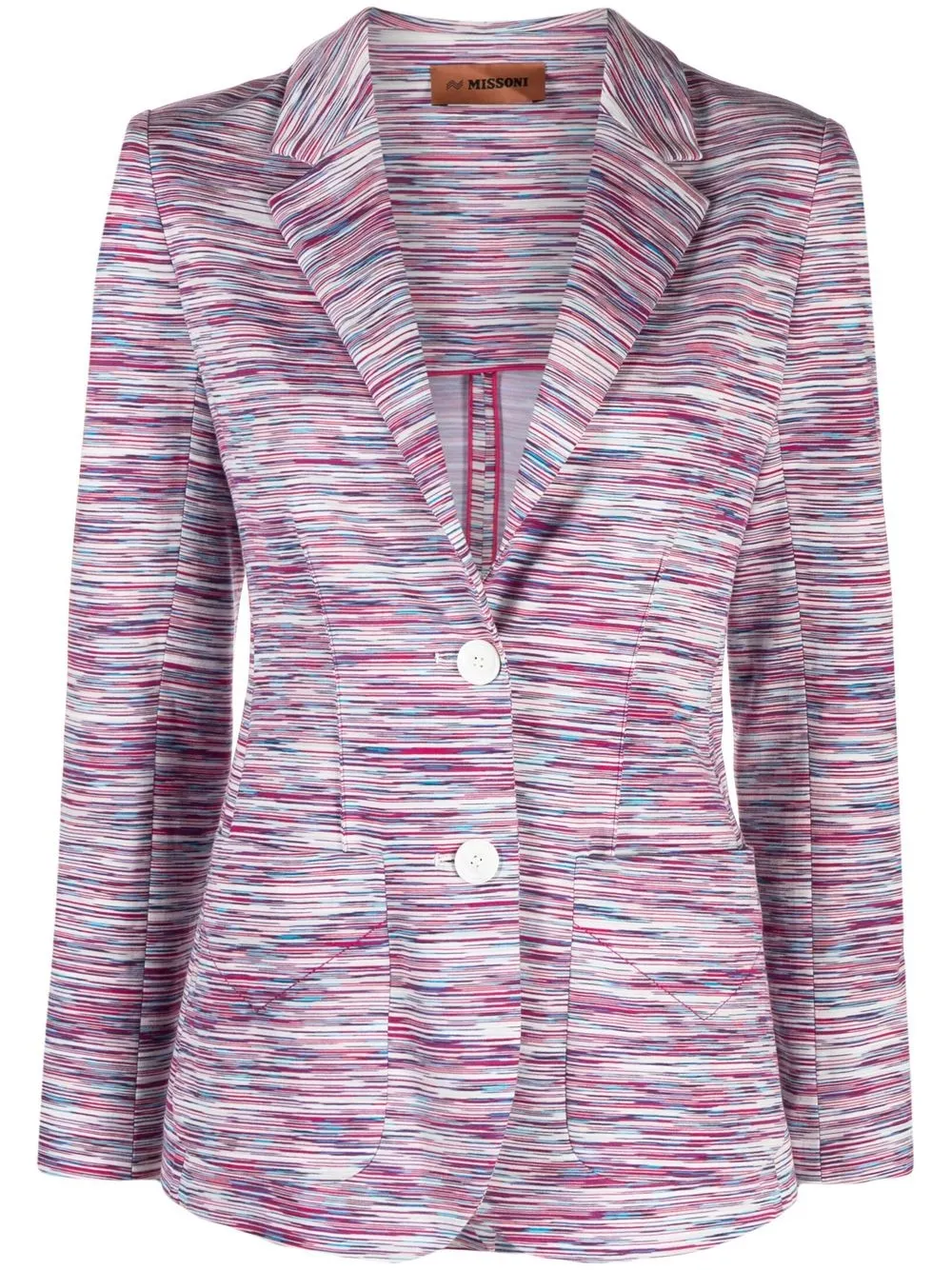 

Missoni blazer con botones - Rosado