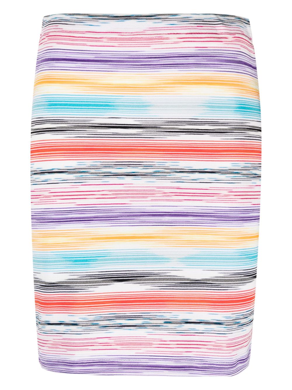 Missoni Striped Cover-up Skirt In White