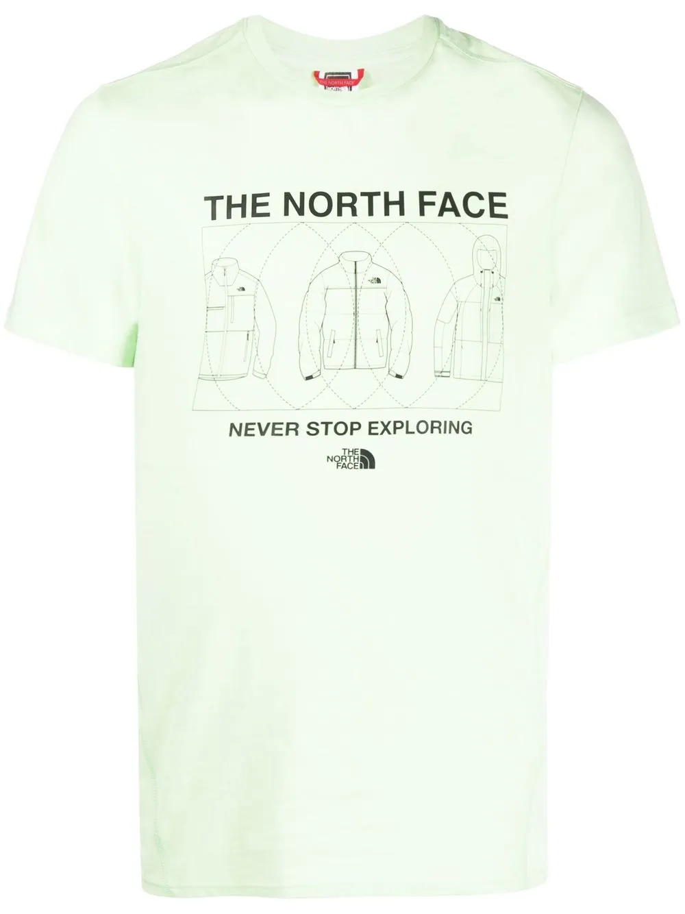 

The North Face playera M Coordinates - Verde