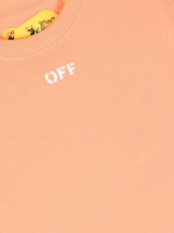 T shirt hotsell off white orange