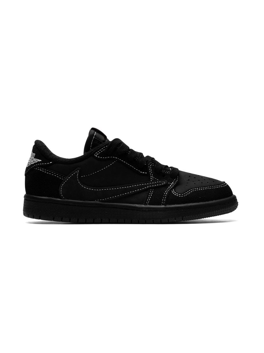 Jordan X Travis Scott Air 1 Low Sneakers In Black | ModeSens