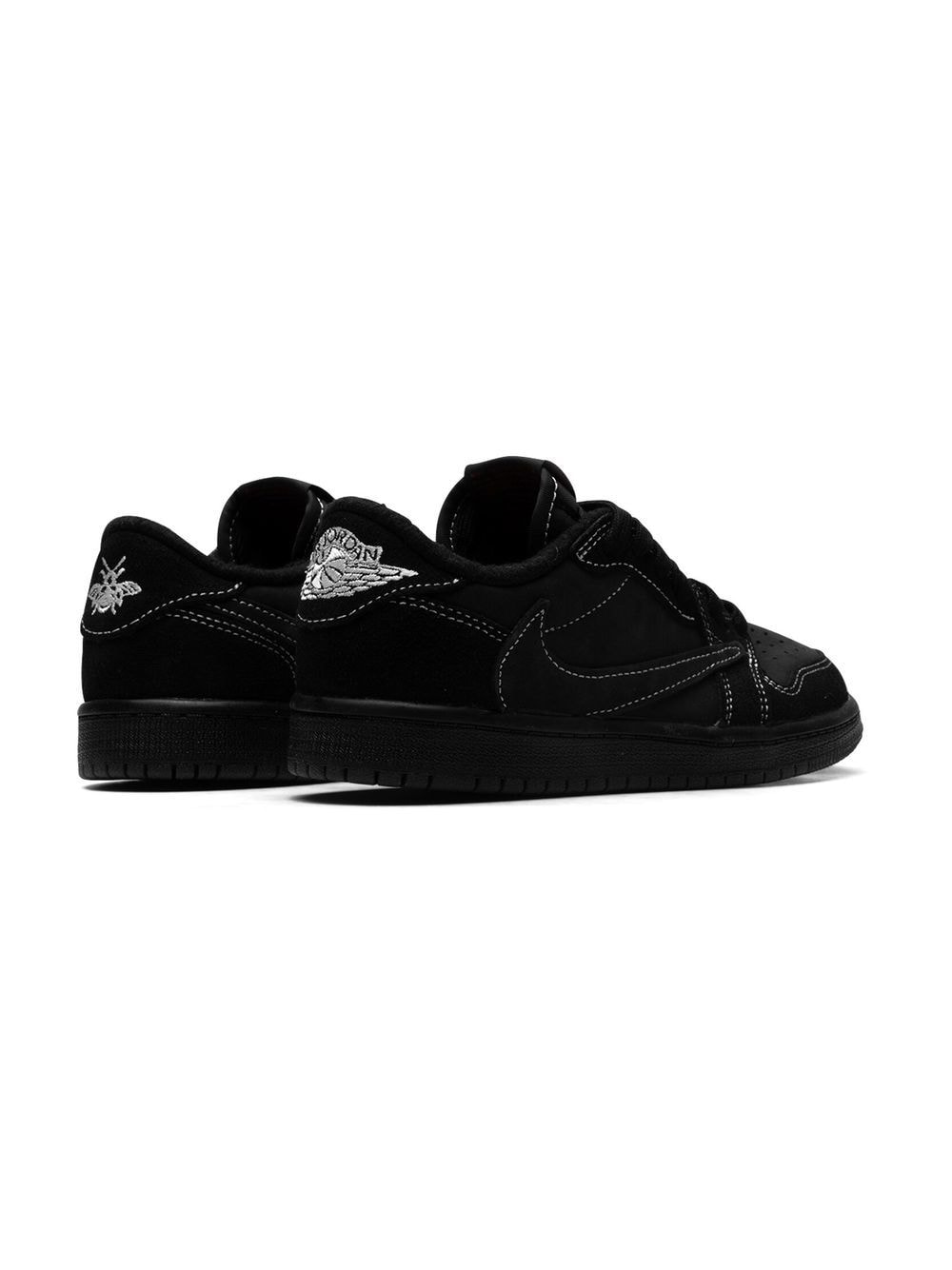 Shop Jordan X Travis Scott Air  1 Low Og "black Phantom" Sneakers