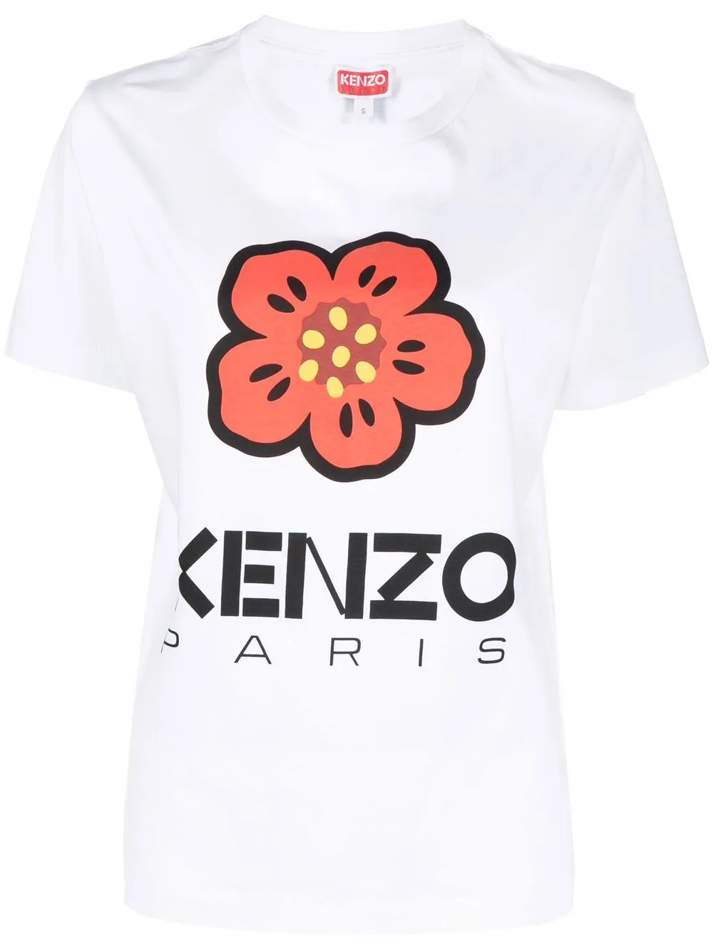 

Kenzo logo-print short-sleeved T-shirt - White