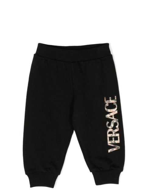 Versace Kids - logo-print track pants