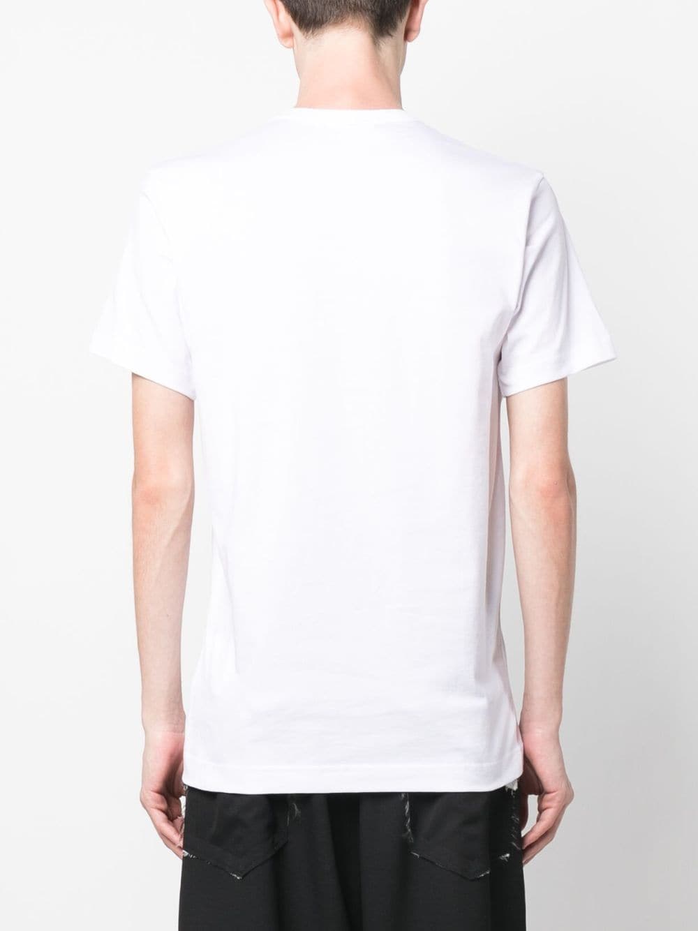 Shop Comme Des Garçons Shirt Brett Westfall-print T-shirt In White