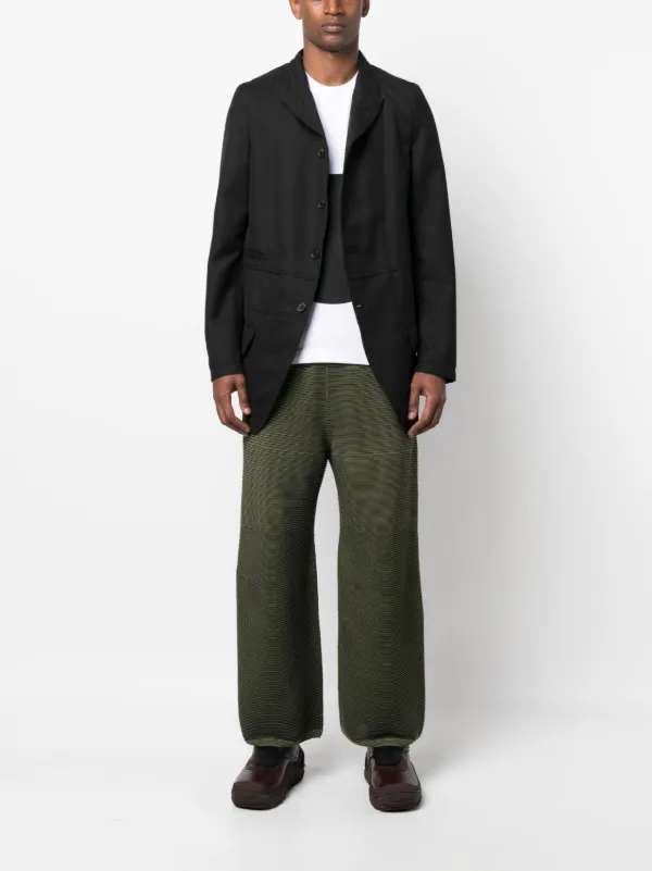 Comme Des Garçons Shirt button-fastening Wool Shirt Jacket - Farfetch