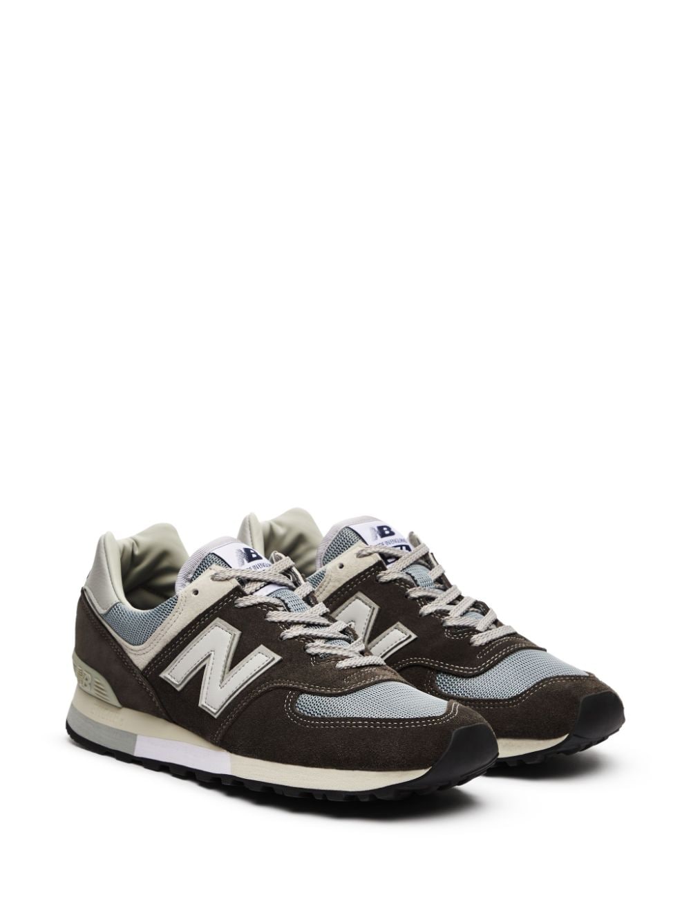 Shop New Balance 576 Low-top Sneakers In Grey