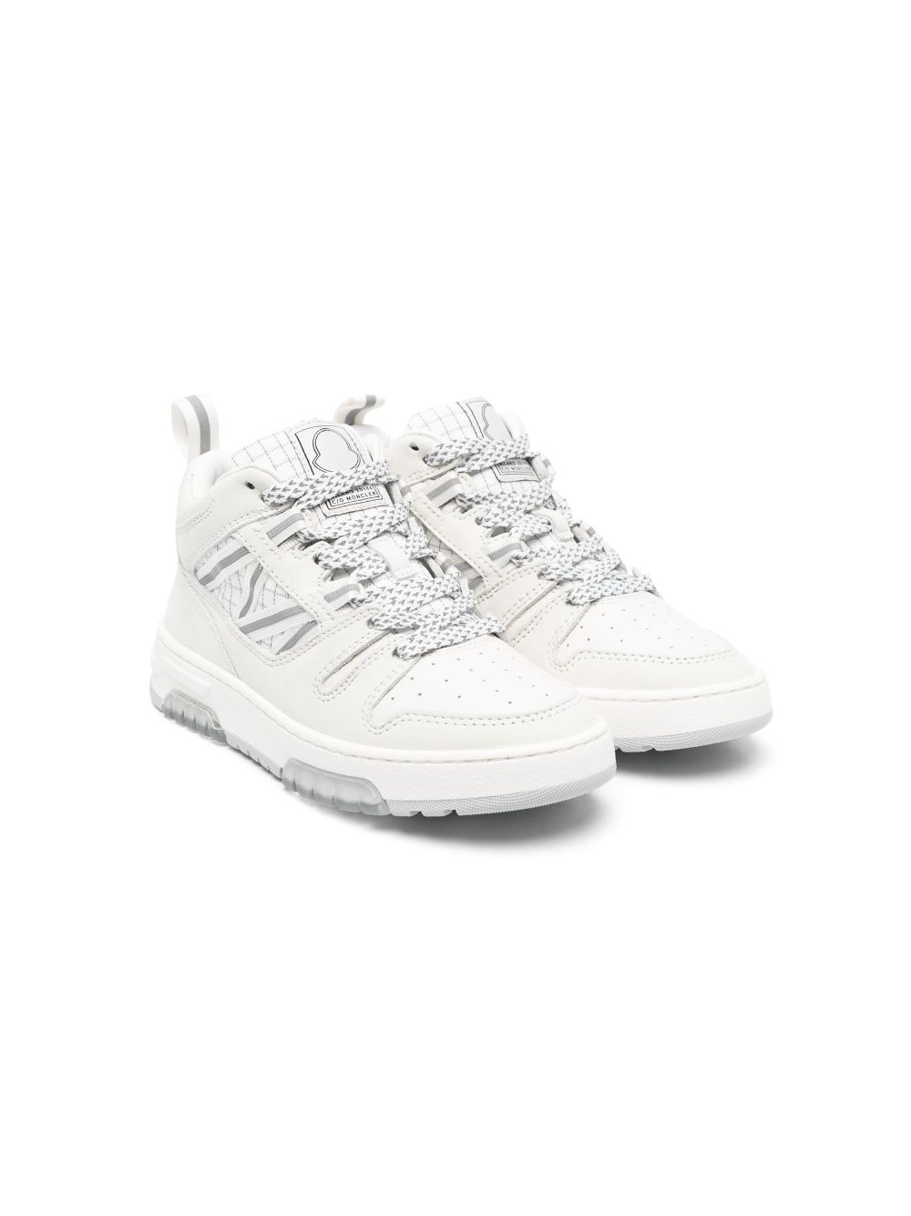 Moncler Enfant Pivot high-top trainers - Neutrals