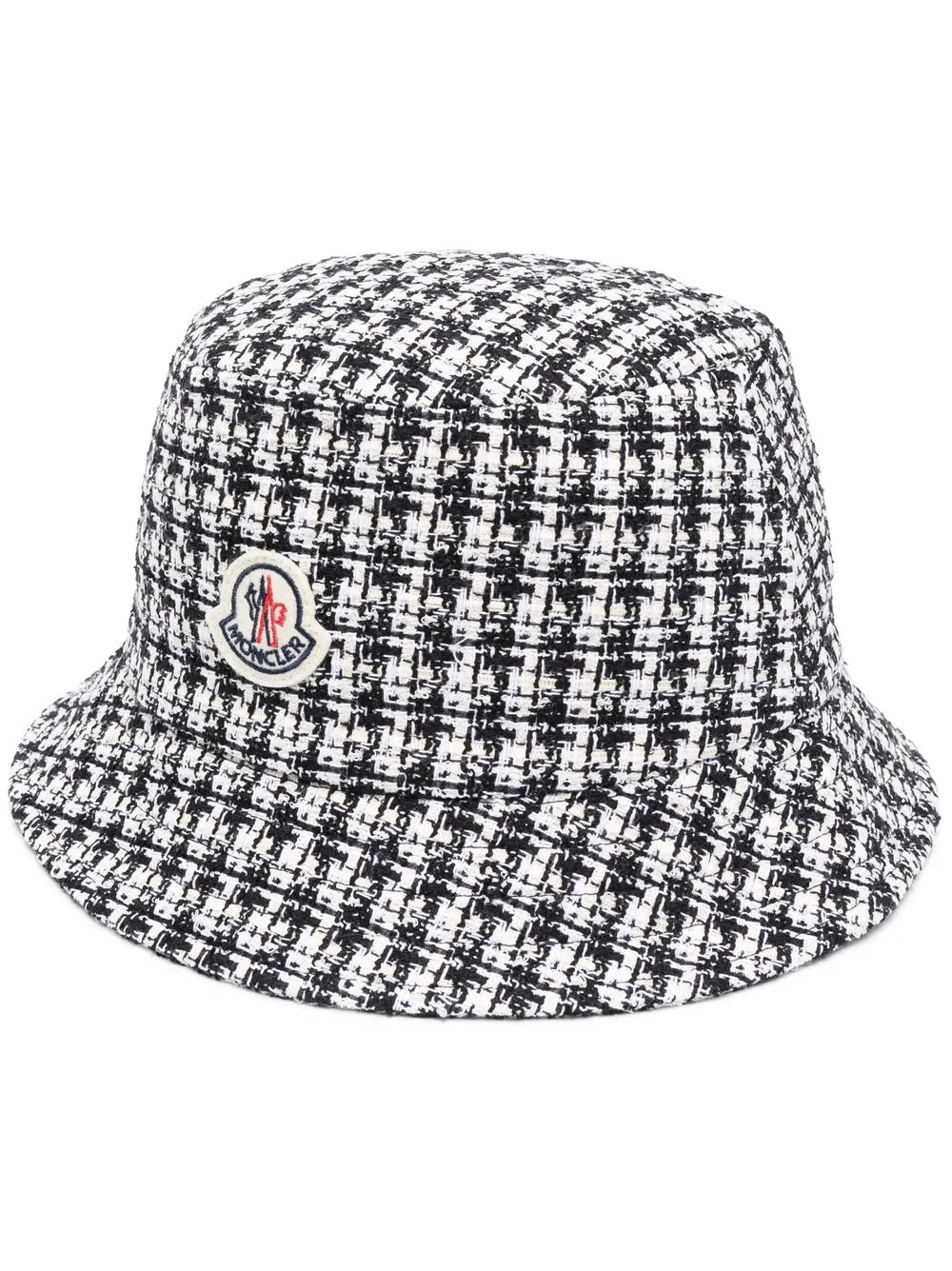 

Moncler Tweed bucket hat - White