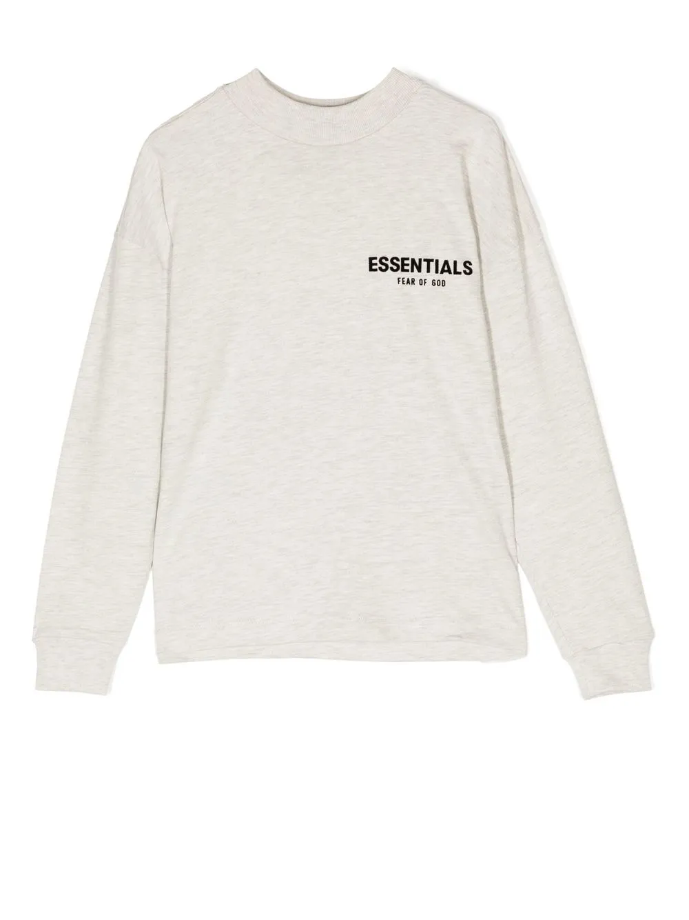

FEAR OF GOD ESSENTIALS KIDS top manga larga con logo estampado - Gris