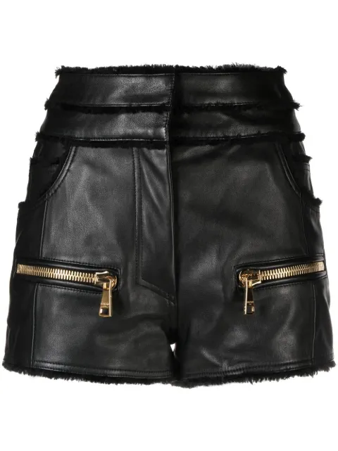 Balmain shorts con tiro medio