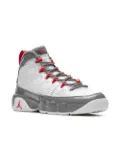 Jordan Kids Air Jordan 9 ""Fire Red"" sneakers - White