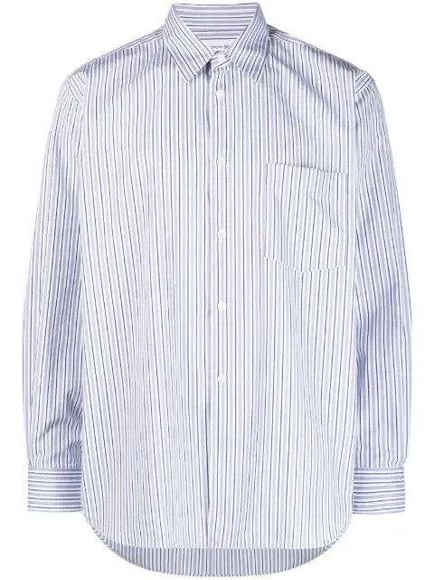 Comme Des Garçons Shirt striped poplin shirt
