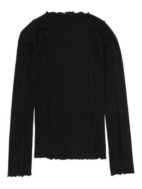 Baserange Omato long-sleeve organic cotton top